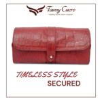 Tawny Cuero Maroon Watch Case