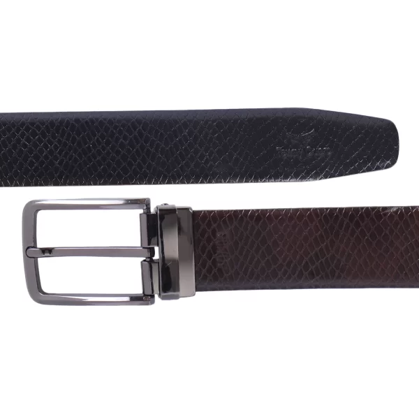 Tawny Cuero Black/Brown Men Belt