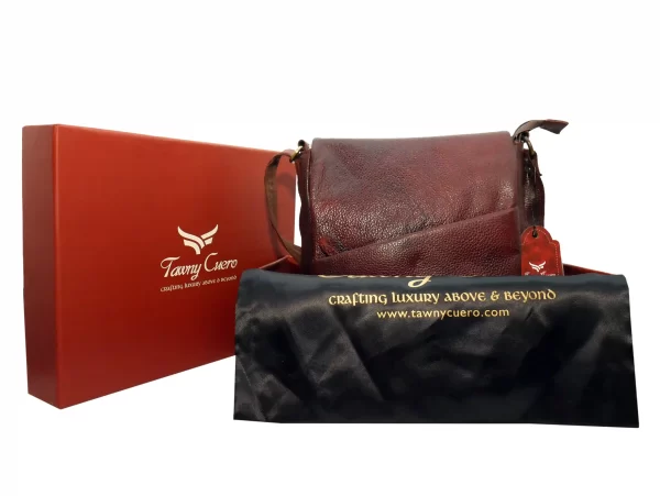 Tawny Cuero Brown Side Bag