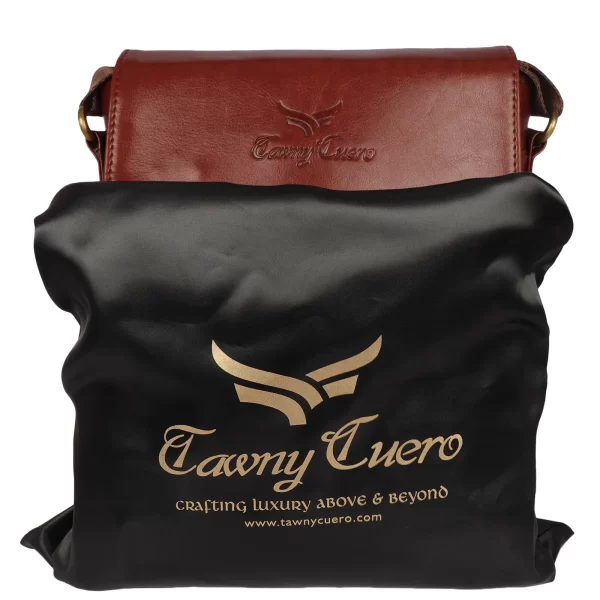 Tawny Cuero Tan Side Bag