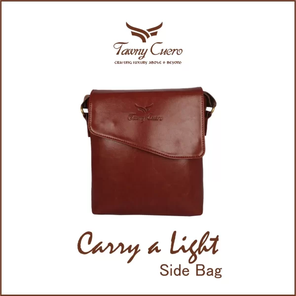 Tawny Cuero Tan Side Bag