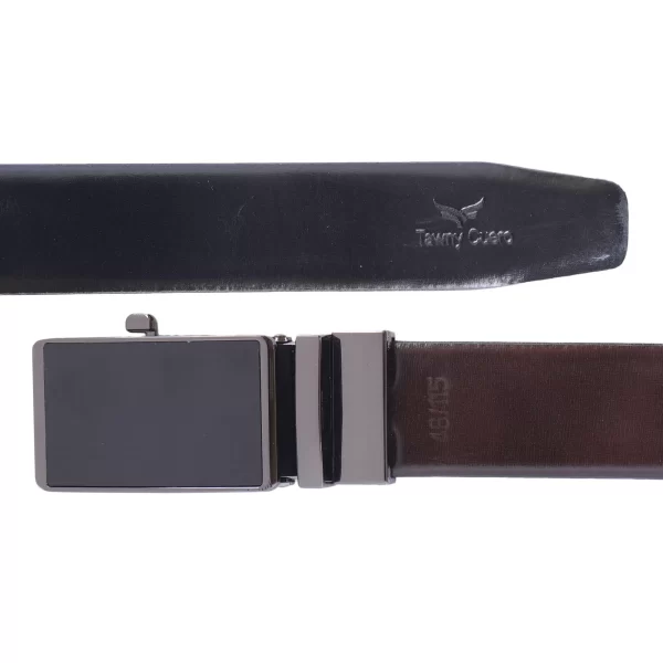 Tawny Cuero Black/Brown Men Belt