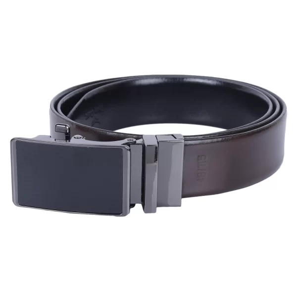 Tawny Cuero Black/Brown Men Belt