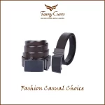 Tawny Cuero Black/Brown Men Belt