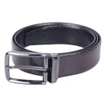 Tawny Cuero Black/Brown Men Belt