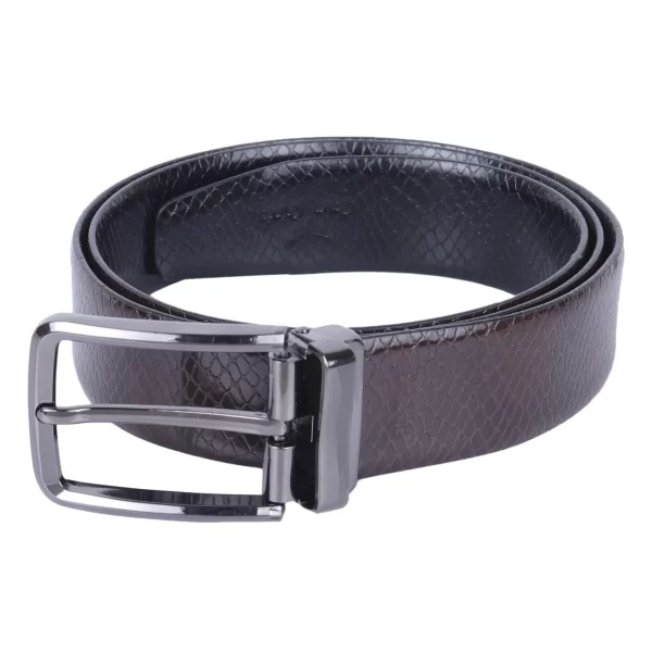 Tawny Cuero Black/Brown Men Belt