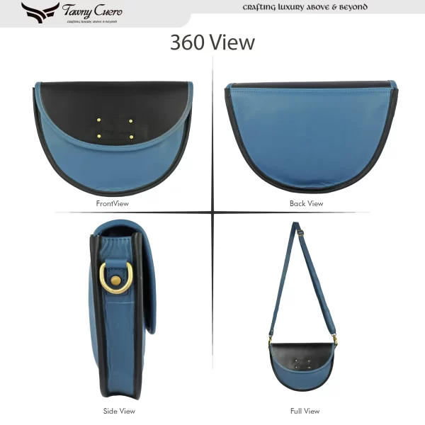 Tawny Cuero Blue Women Sling Bag