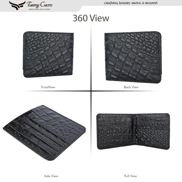 Tawny Cuero Black Men Wallet