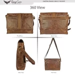 Tawny Cuero Crunch Laptop Bag