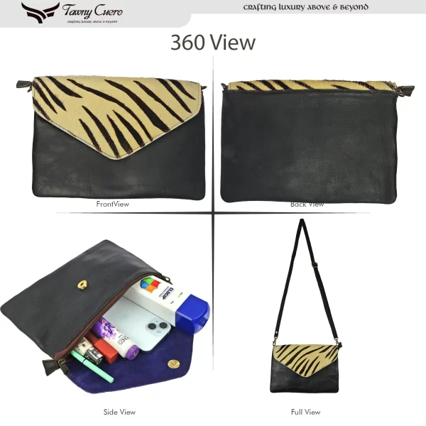 Tawny Cuero Ladies Sling Multi Colour Bag