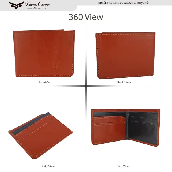 Tawny Cuero Brown Men Wallet