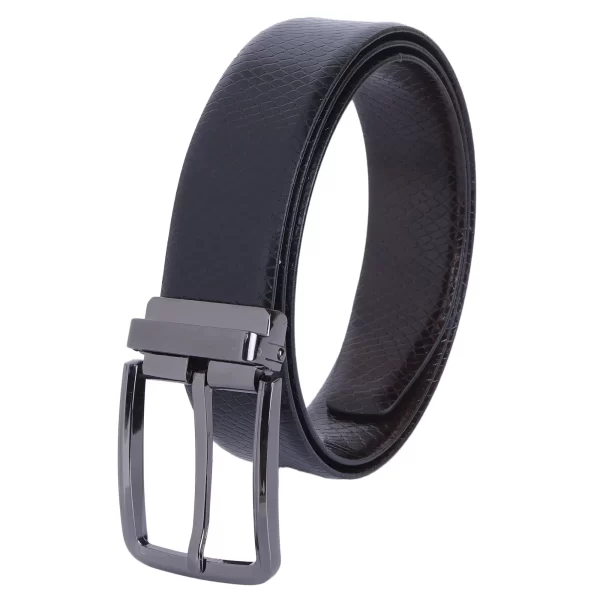 Tawny Cuero Black/Brown Men Belt