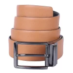 Tawny Cuero Black/Tan Men Belt