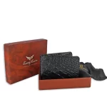 Tawny Cuero Black Men Wallet