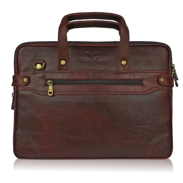 Tawny Cuero Brown Laptop Bag