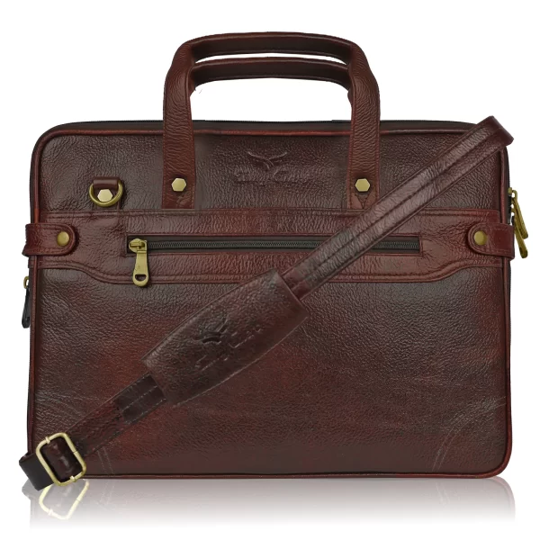 Tawny Cuero Brown Laptop Bag