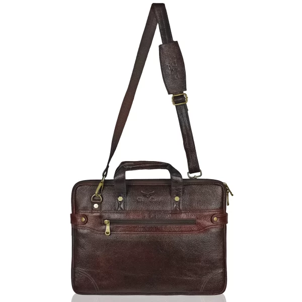 Tawny Cuero Brown Laptop Bag