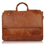 Tawny Cuero Brown Laptop Bag