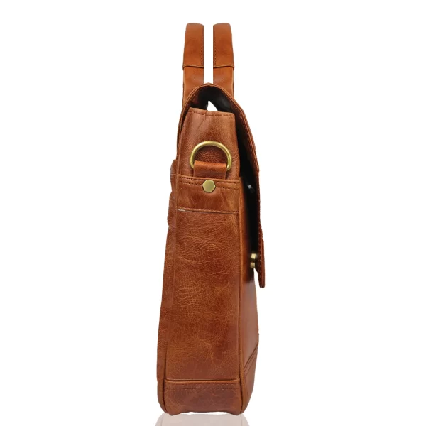Tawny Cuero Brown Laptop Bag
