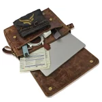 Tawny Cuero Brown Laptop Bag