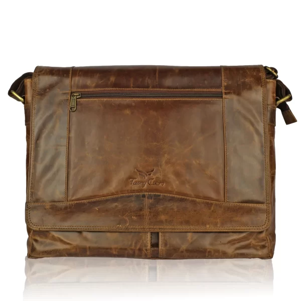 Tawny Cuero Brown Laptop Bag