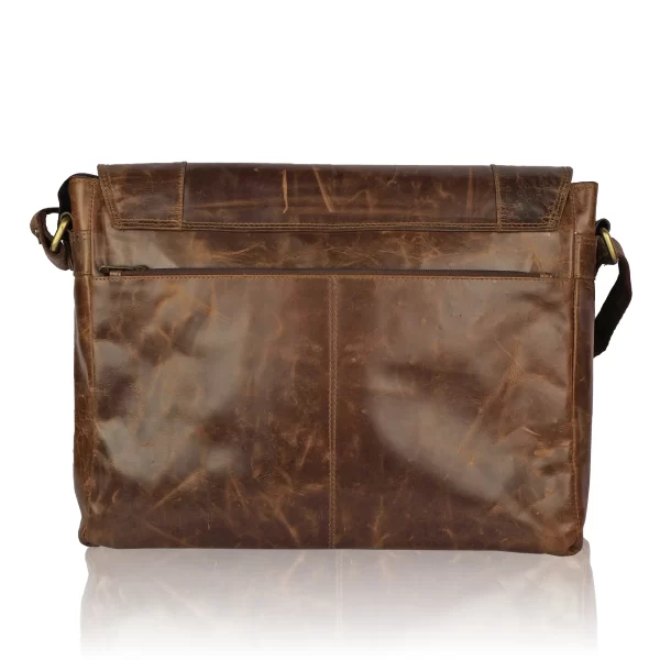 Tawny Cuero Brown Laptop Bag