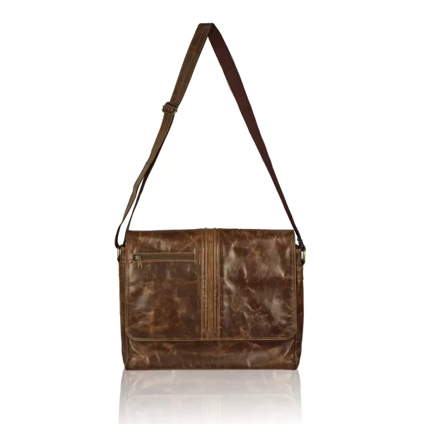 Tawny Cuero Brown Laptop Bag