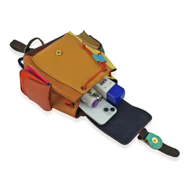 Tawny Cuero Ladies Back-Pack Multi Colour Bag