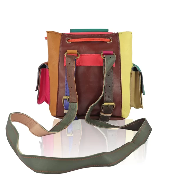 Tawny Cuero Ladies Back-Pack Multi Colour Bag