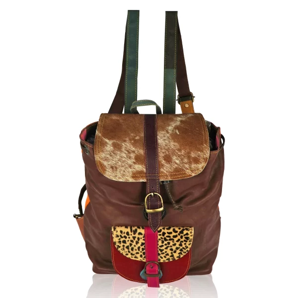 Tawny Cuero Ladies Back-Pack Multi Colour Bag