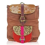 Tawny Cuero Ladies Back-Pack Multi Colour Bag