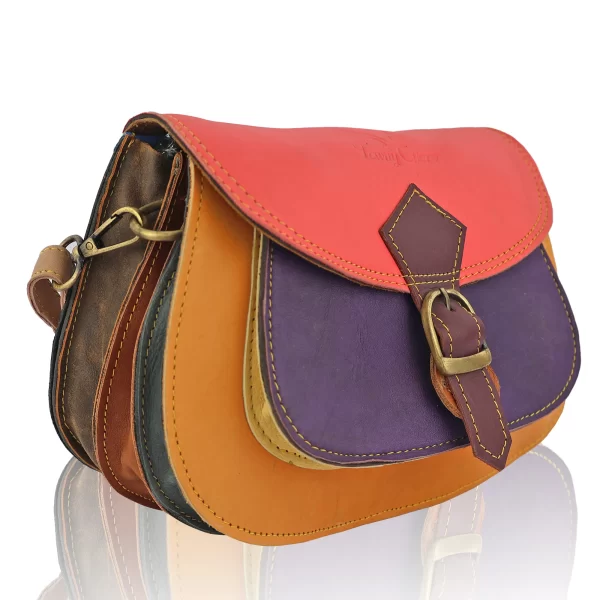Tawny Cuero Ladies Sling Multi Colour Bag