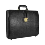 Tawny Cuero Black Briefcase