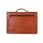 Tawny Cuero Tan Briefcase