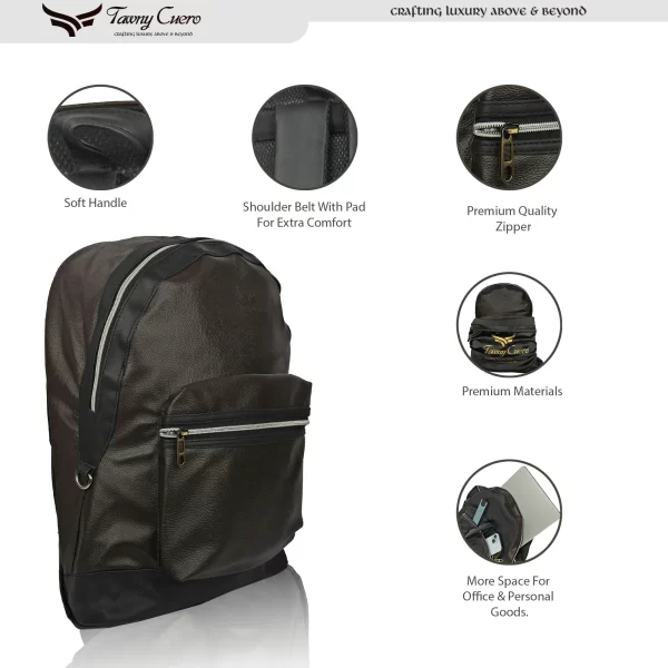 Tawny Cuero Brown Back-Pack Bag