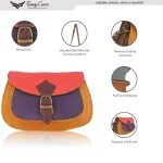 Tawny Cuero Ladies Sling Multi Colour Bag