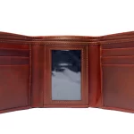 Tawny Cuero Tri-Fold Brown Men Wallet