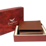 Tawny Cuero Tri-Fold Brown Men Wallet