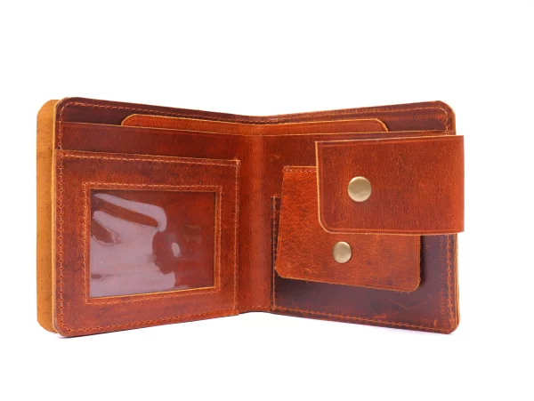 Tawny Cuero Tan Men Wallet