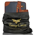 Tawny Cuero Blue Laptop Bag