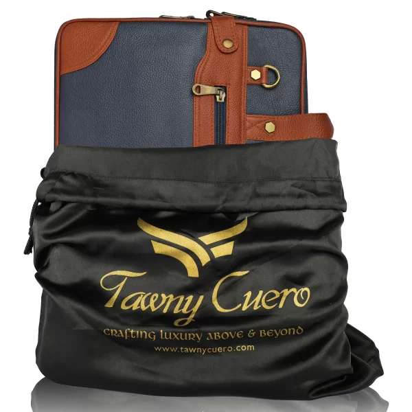 Tawny Cuero Blue Laptop Bag