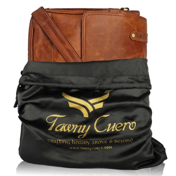 Tawny Cuero Brown Laptop Bag