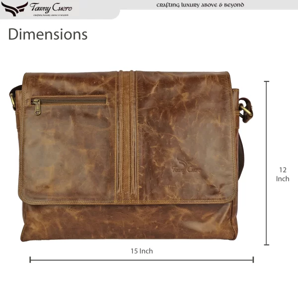 Tawny Cuero Crunch Laptop Bag