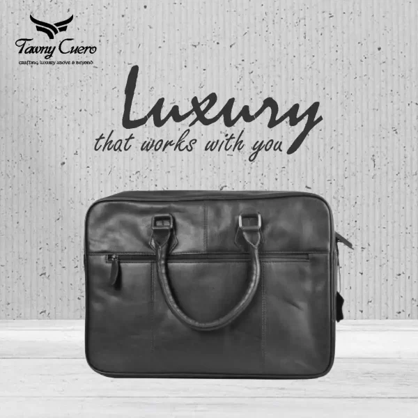 Tawny Cuero Blue Laptop Bag