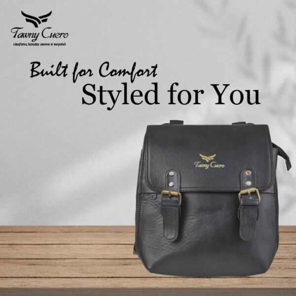 tawny-cuero-black-ladies-back-pack-bag