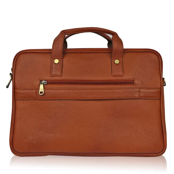 Tawny Cuero Brown Laptop Bag